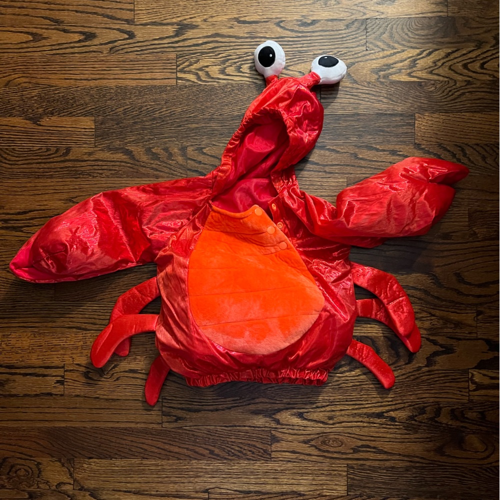 12-18m Lobster Halloween Costume